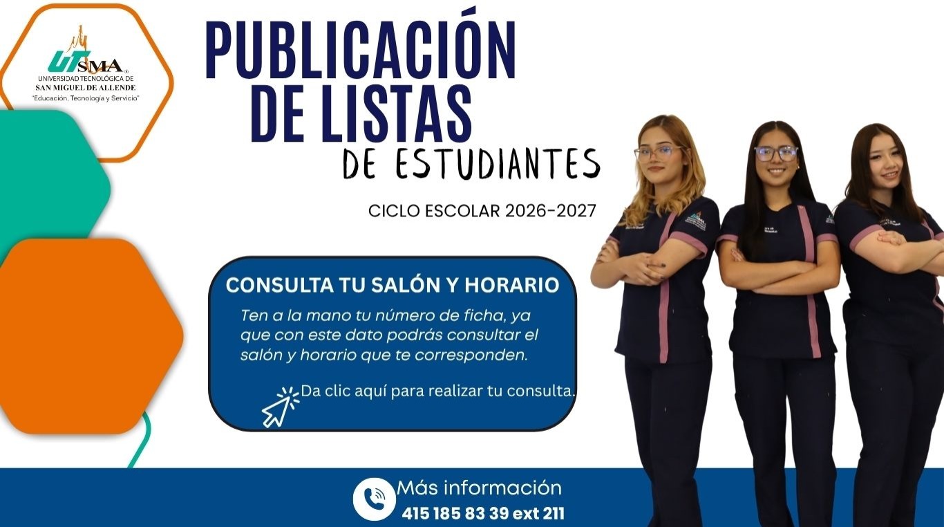 Listas de estudiantes Ciclo 2026-2027